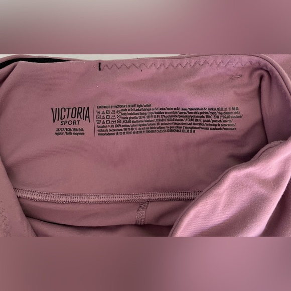 Victoria Secret Knockout Legging Sport Women’s XS Dusty Rose Pink - Picture 4 of 7